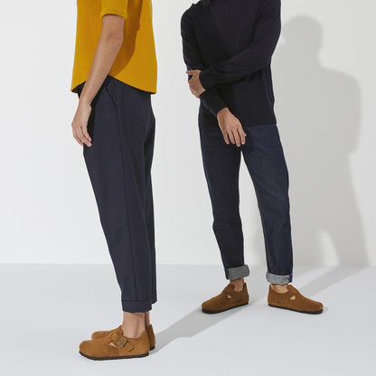 London Suede Leather in Color Mink | Birkenstock
