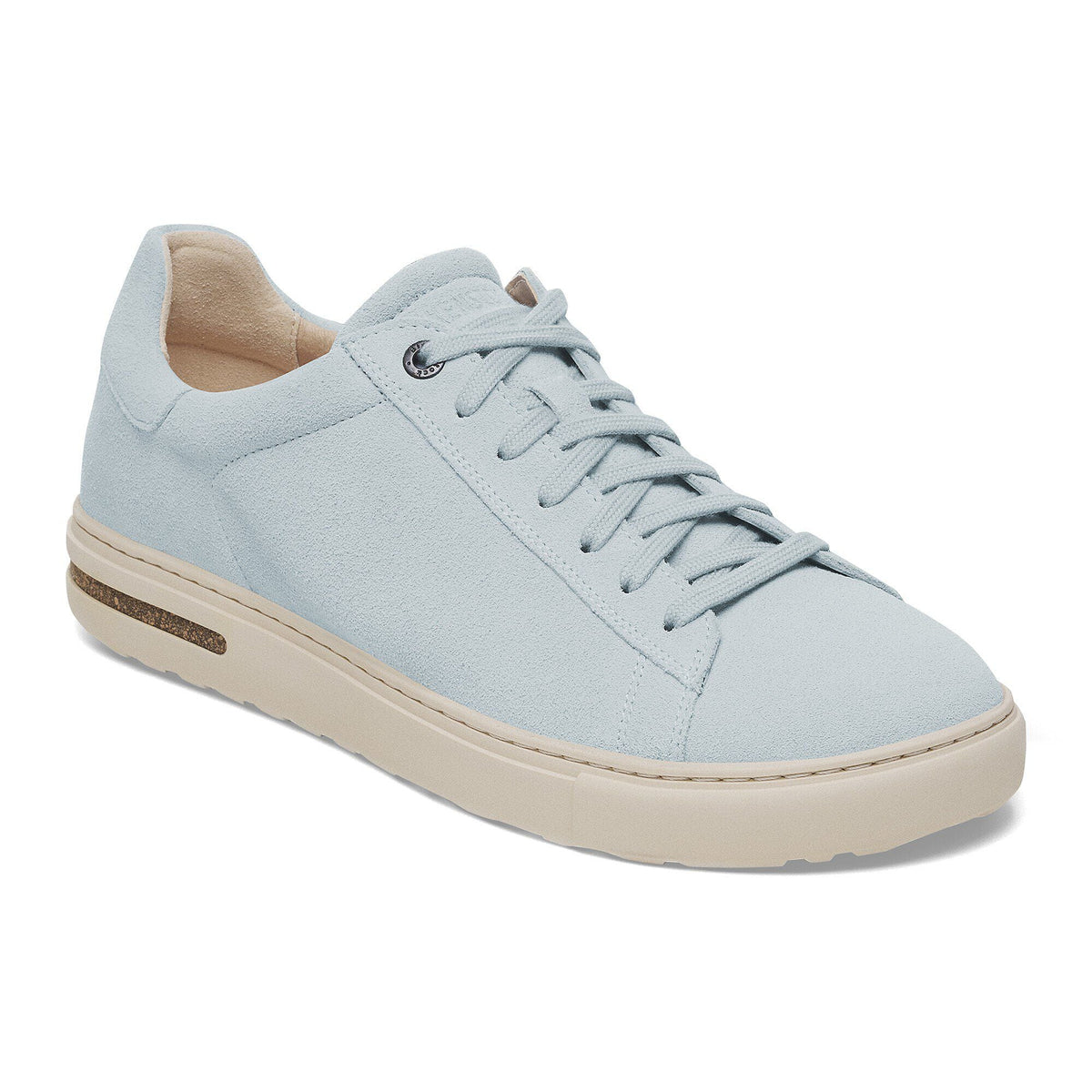 Bend Low Suede Leather in Color Baby Blue | Birkenstock