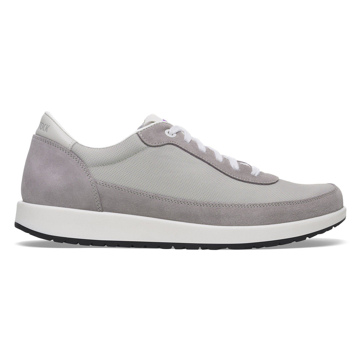 Honnef City Leather-Textile in Color Whale Gray / Stone Coin | Birkenstock