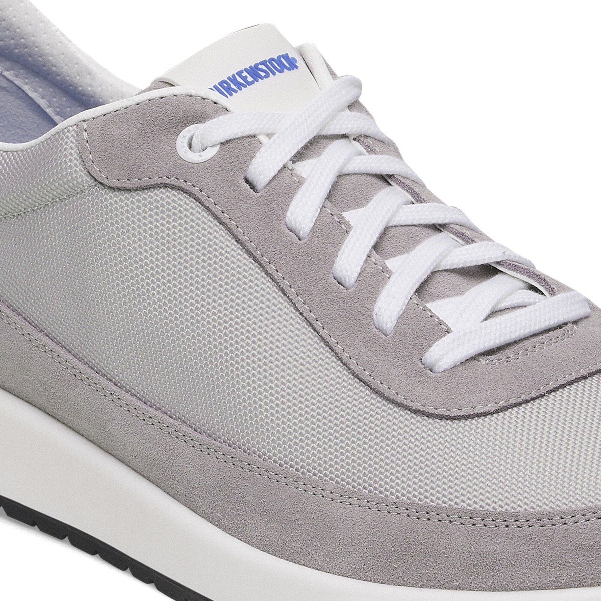 Honnef City Leather-Textile in Color Whale Gray / Stone Coin | Birkenstock