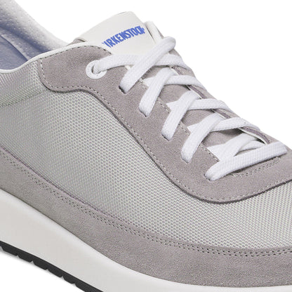 Honnef City Leather-Textile in Color Whale Gray / Stone Coin | Birkenstock