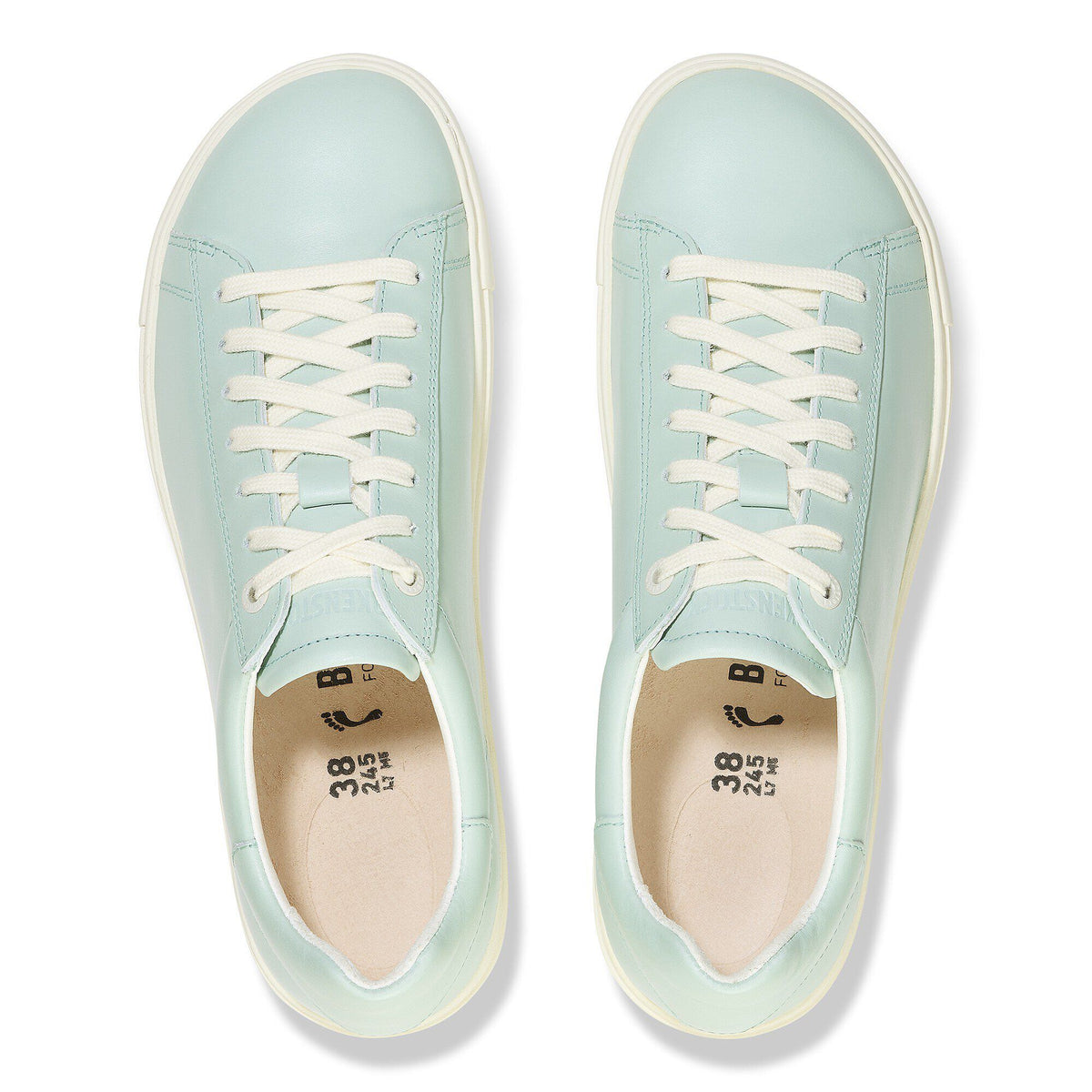 Bend Low Leather in Color Surf Green | Birkenstock