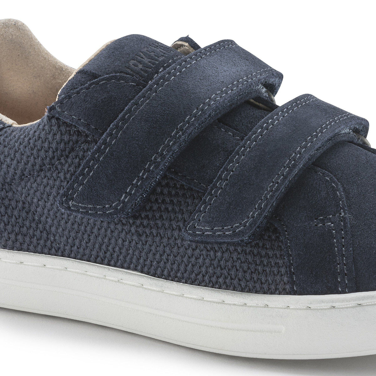 Porto HL Kids Suede Leather-Textile in Color Midnight Blue | Birkenstock