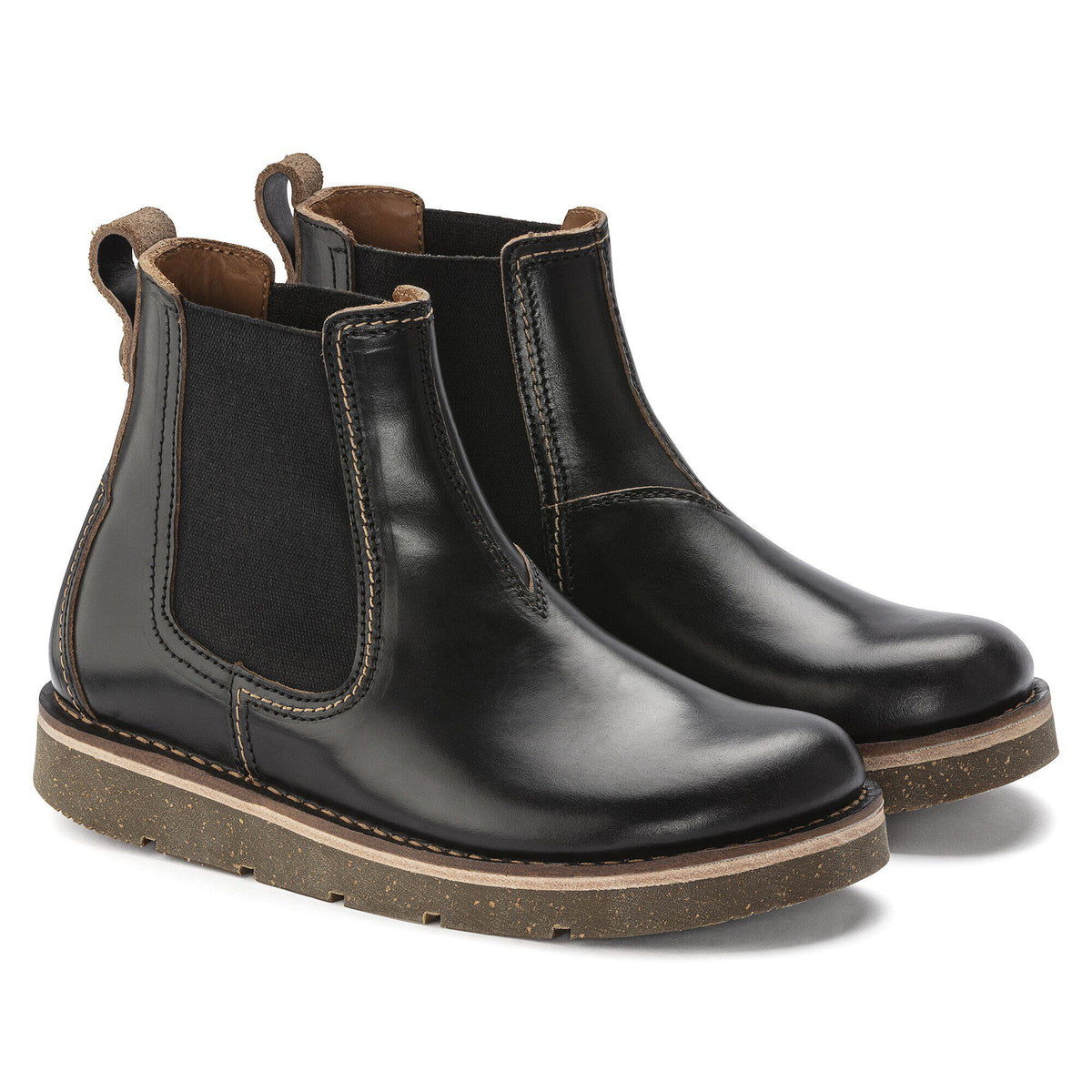 Birmingham Slip On Men Oiled Leather in Color Black | Birkenstock