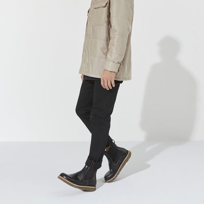 Birmingham Slip On Men Oiled Leather in Color Black | Birkenstock