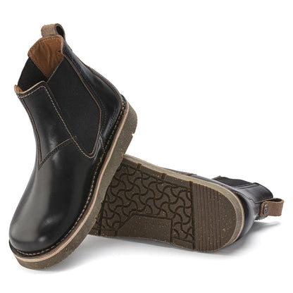 Birmingham Slip On Men Oiled Leather in Color Black | Birkenstock