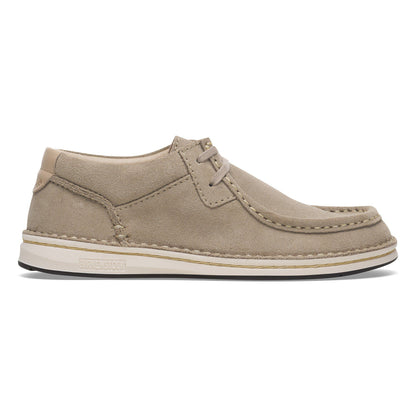 Pasadena Suede Leather in Color Taupe | Birkenstock