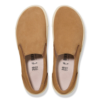 Oswego Suede Leather in Color Cork Brown | Birkenstock