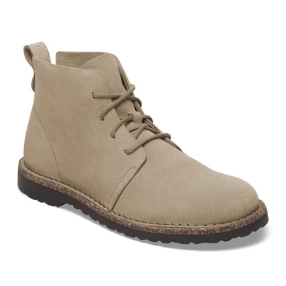 Uppsala Mid Suede Leather in Color Taupe | Birkenstock