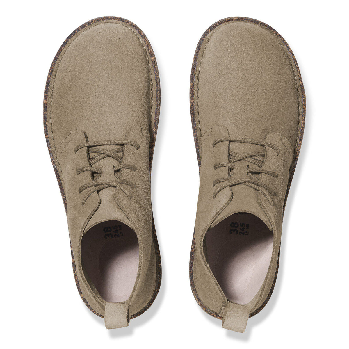 Uppsala Mid Suede Leather in Color Taupe | Birkenstock