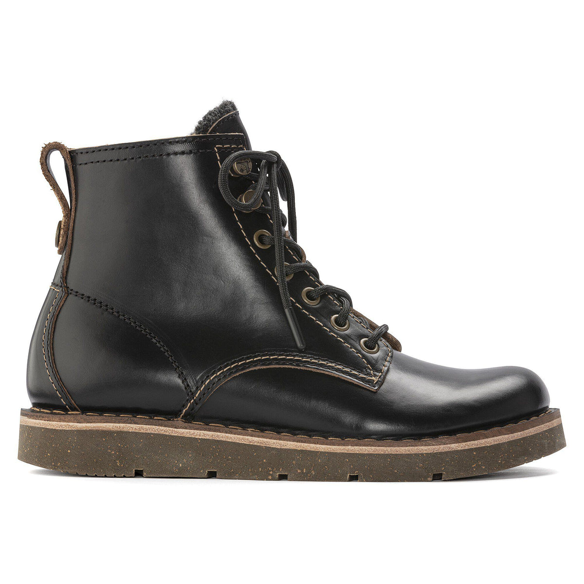 Birmingham Lace Women Oiled Leather in Color Black | Birkenstock