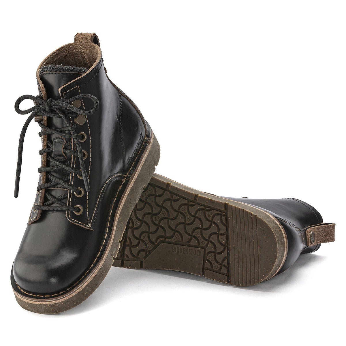Birmingham Lace Women Oiled Leather in Color Black | Birkenstock