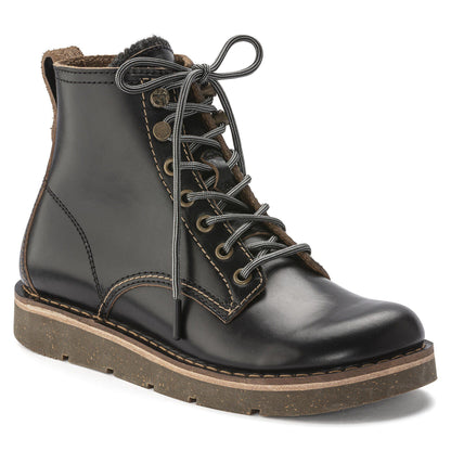 Birmingham Lace Women Oiled Leather in Color Black | Birkenstock