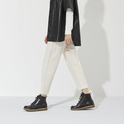 Birmingham Lace Women Oiled Leather in Color Black | Birkenstock