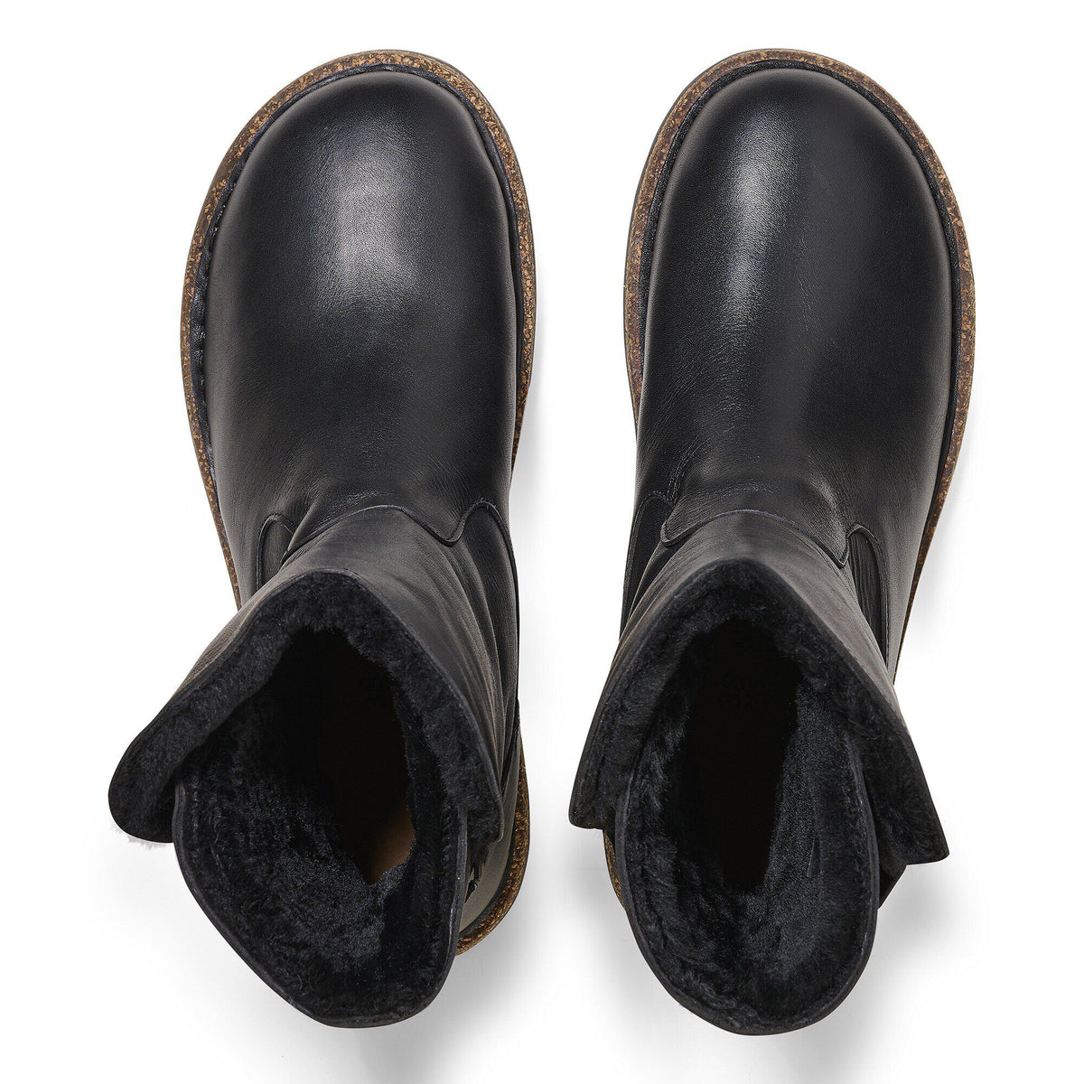 Uppsala Shearling Leather in Color Black | Birkenstock