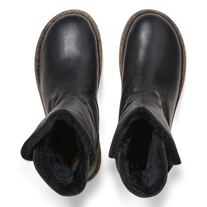 Uppsala Shearling Leather in Color Black | Birkenstock