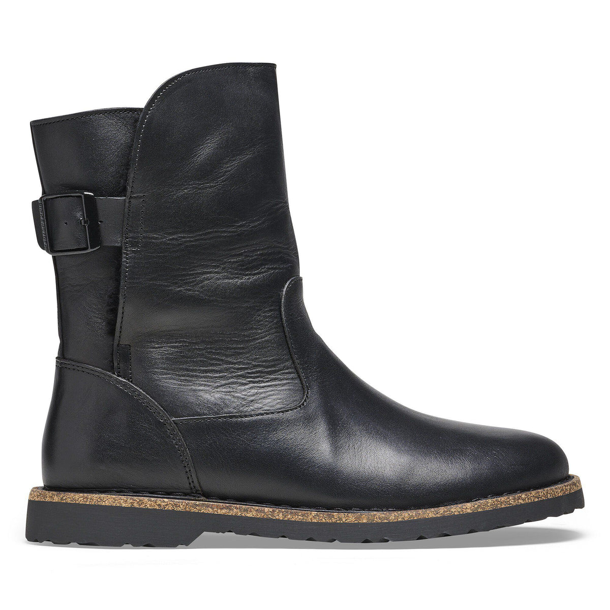 Uppsala Shearling Leather in Color Black | Birkenstock