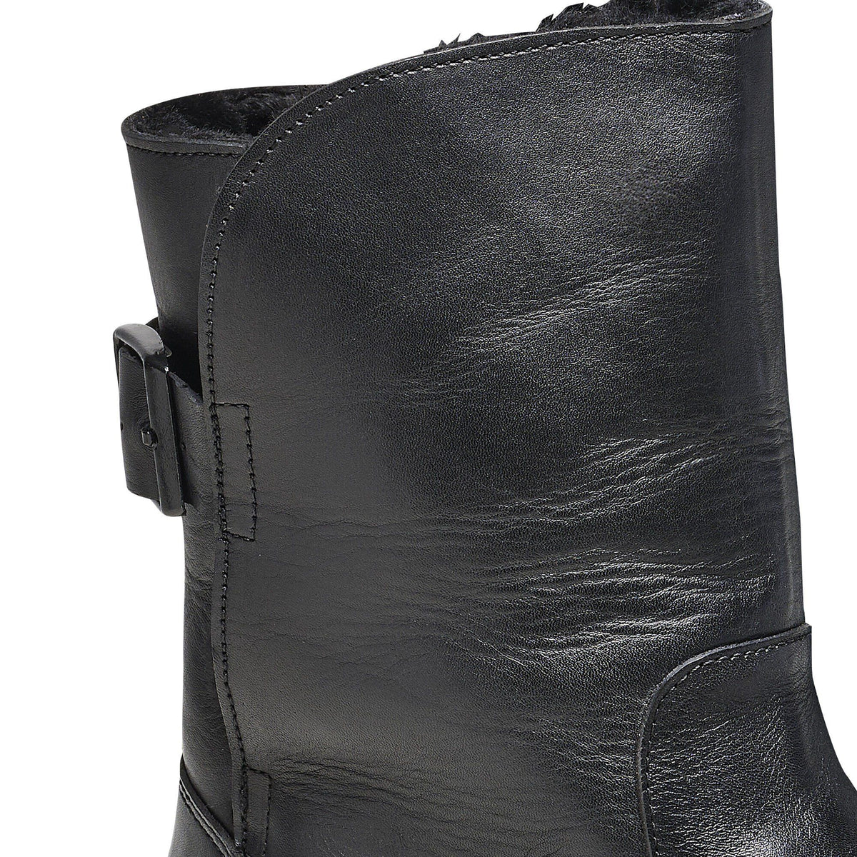 Uppsala Shearling Leather in Color Black | Birkenstock