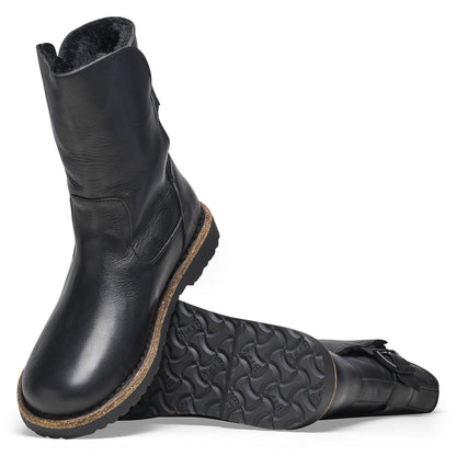 Uppsala Shearling Leather in Color Black | Birkenstock