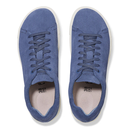Bend Low Suede Embossed in Color Corduroy Indigo | Birkenstock