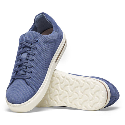 Bend Low Suede Embossed in Color Corduroy Indigo | Birkenstock