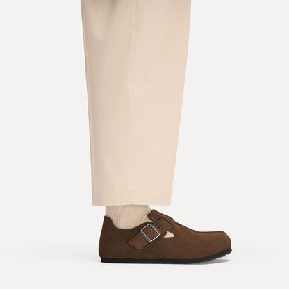 London Suede Leather in Color Carafe | Birkenstock