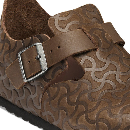 London Embossed Leather in Color Carafe | Birkenstock