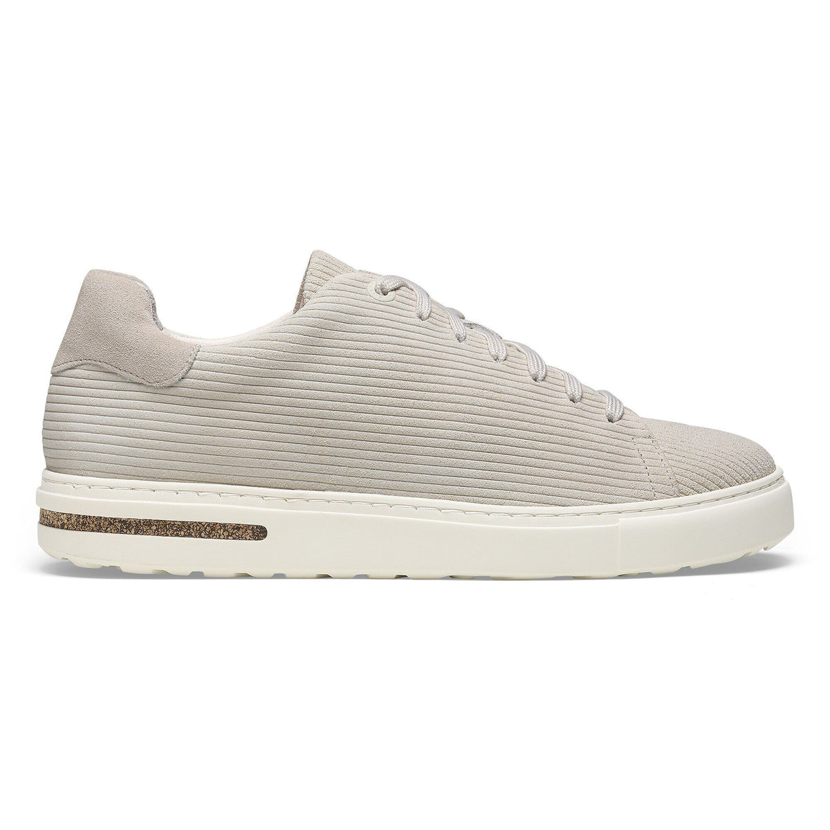 Bend Low Suede Embossed in Color Corduroy Antique White | Birkenstock
