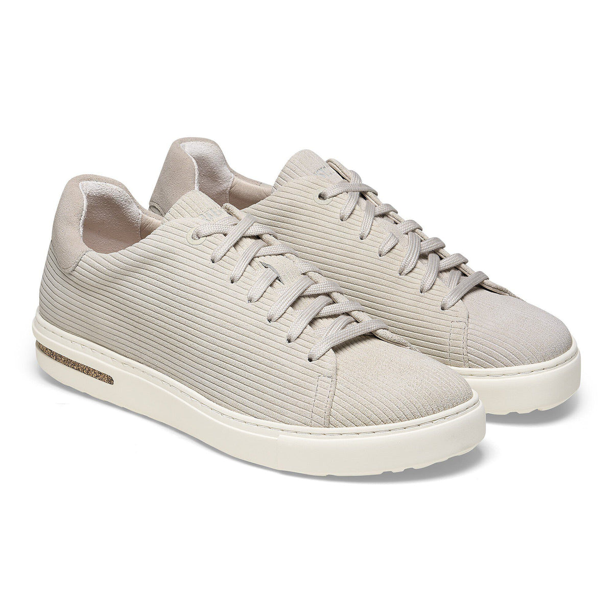 Bend Low Suede Embossed in Color Corduroy Antique White | Birkenstock