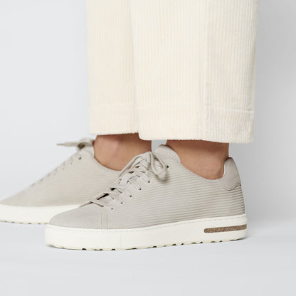 Bend Low Suede Embossed in Color Corduroy Antique White | Birkenstock