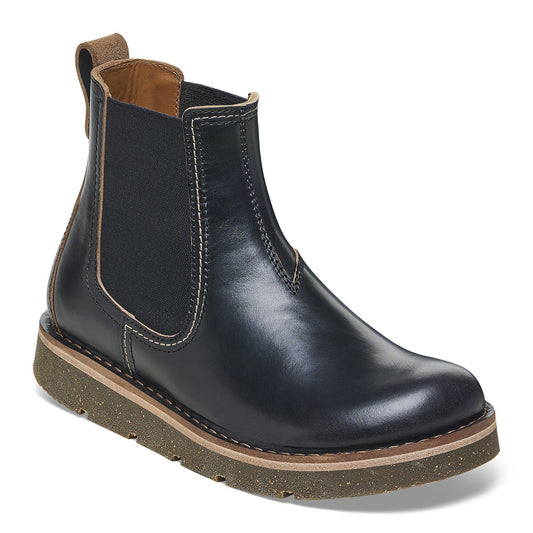 Birmingham Slip On Women Oiled Leather in Color Black | Birkenstock