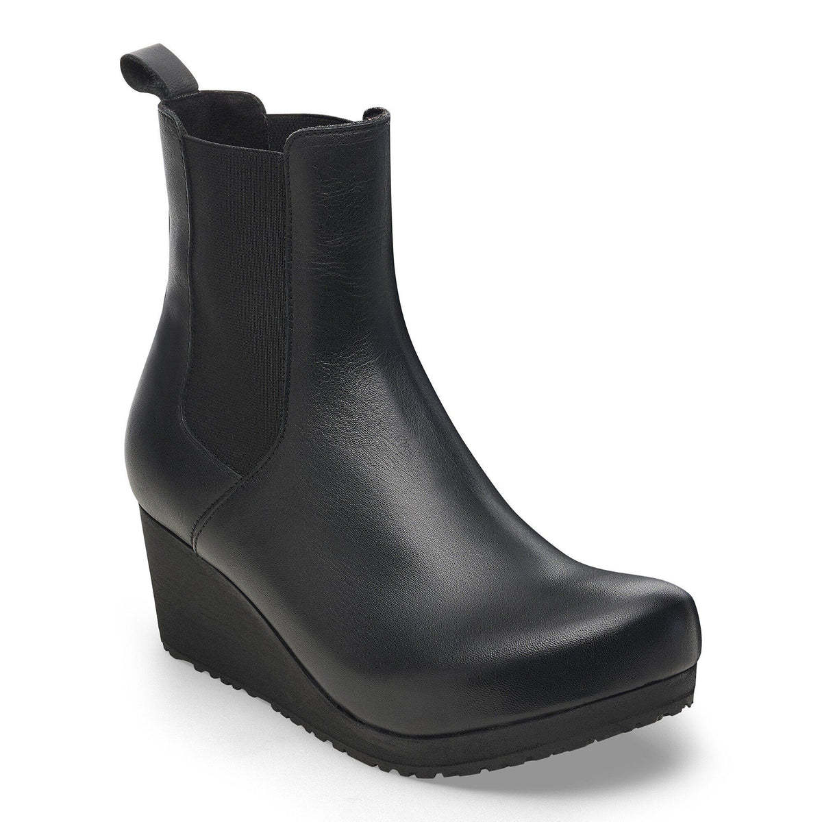 Ebba Slip On Leather in Color Black/Black | Birkenstock