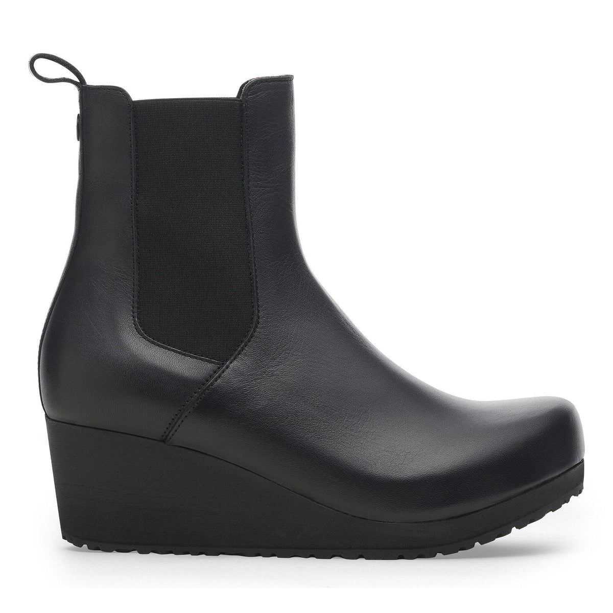 Ebba Slip On Leather in Color Black/Black | Birkenstock