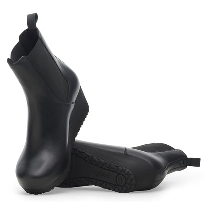 Ebba Slip On Leather in Color Black/Black | Birkenstock