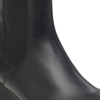 Ebba Slip On Leather in Color Black/Black | Birkenstock