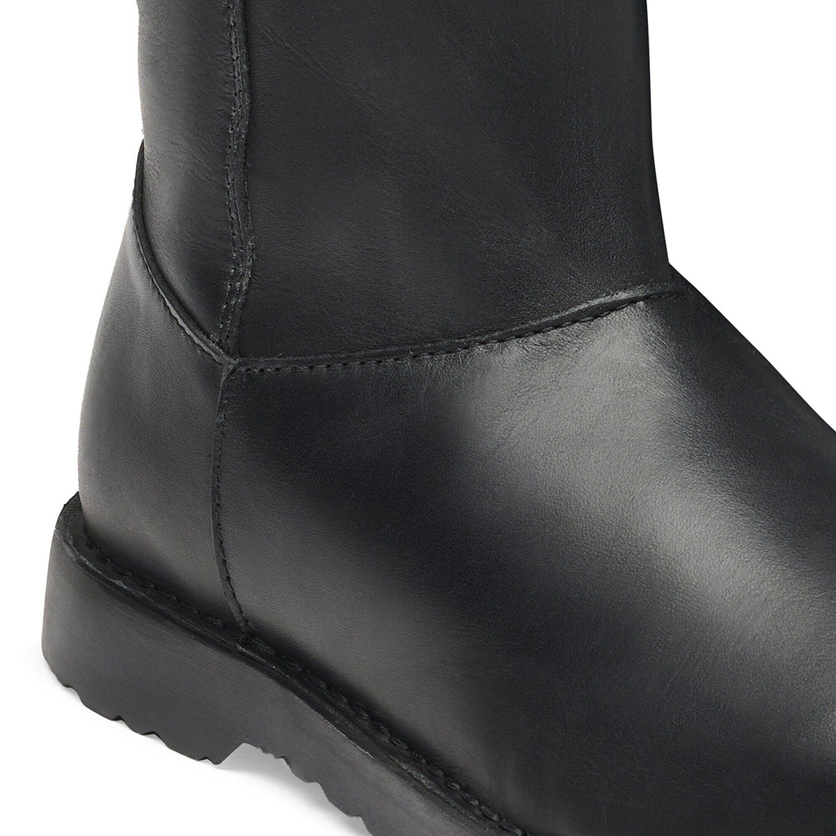 Uppsala Zip Shearling Leather in Color Black | Birkenstock