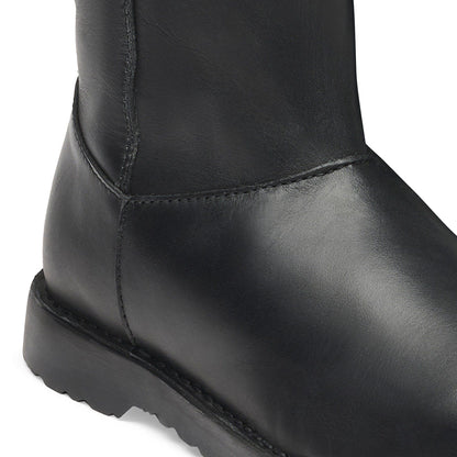 Uppsala Zip Shearling Leather in Color Black | Birkenstock