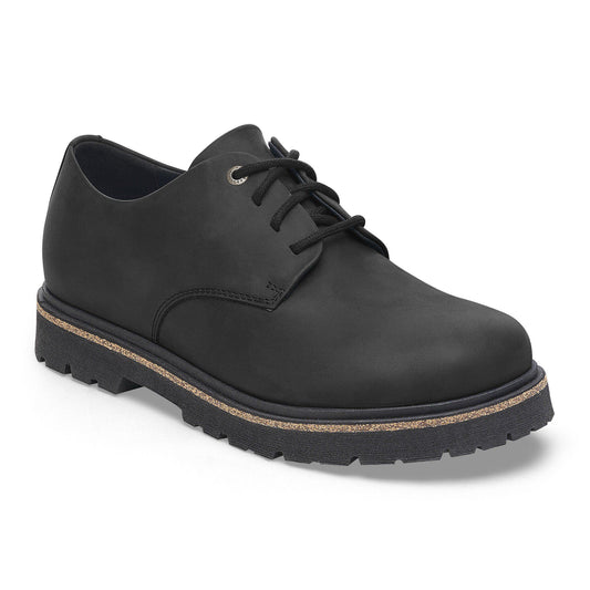 Highwood Lace Low Leather in Color Black | Birkenstock