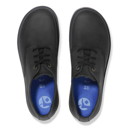 Highwood Lace Low Leather in Color Black | Birkenstock