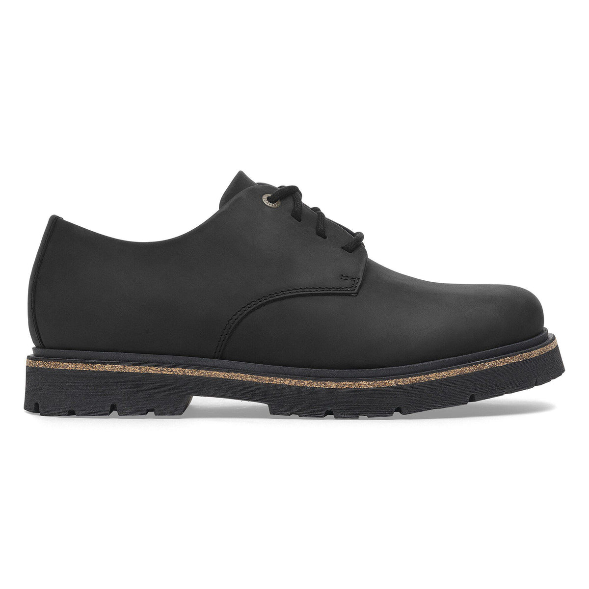 Highwood Lace Low Leather in Color Black | Birkenstock