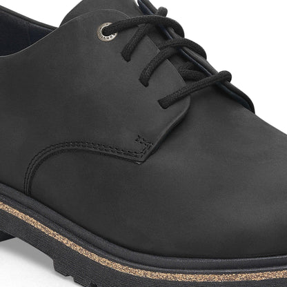 Highwood Lace Low Leather in Color Black | Birkenstock
