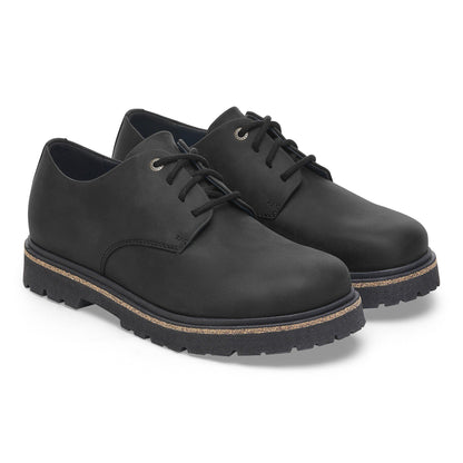 Highwood Lace Low Leather in Color Black | Birkenstock