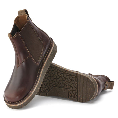 Birmingham Slip On Men Oiled Leather in Color Roast | Birkenstock
