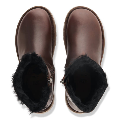 Uppsala Zip Shearling Leather in Color Carafe | Birkenstock