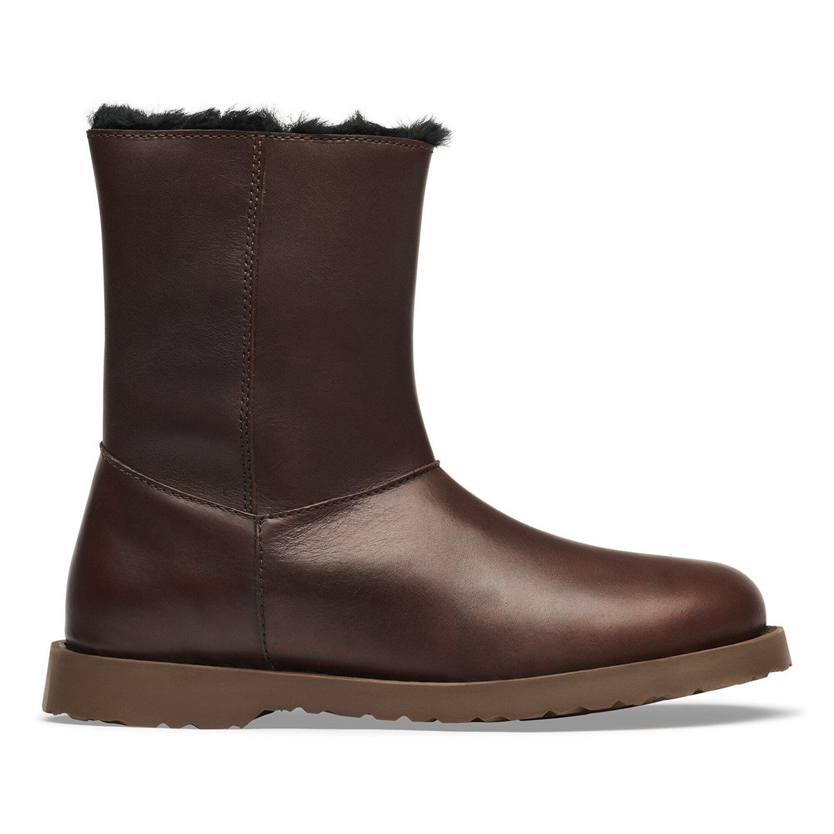 Uppsala Zip Shearling Leather in Color Carafe | Birkenstock