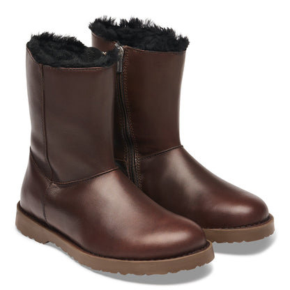 Uppsala Zip Shearling Leather in Color Carafe | Birkenstock
