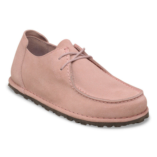 Utti Lace Suede Leather in Color Pink Clay | Birkenstock