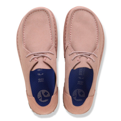 Utti Lace Suede Leather in Color Pink Clay | Birkenstock