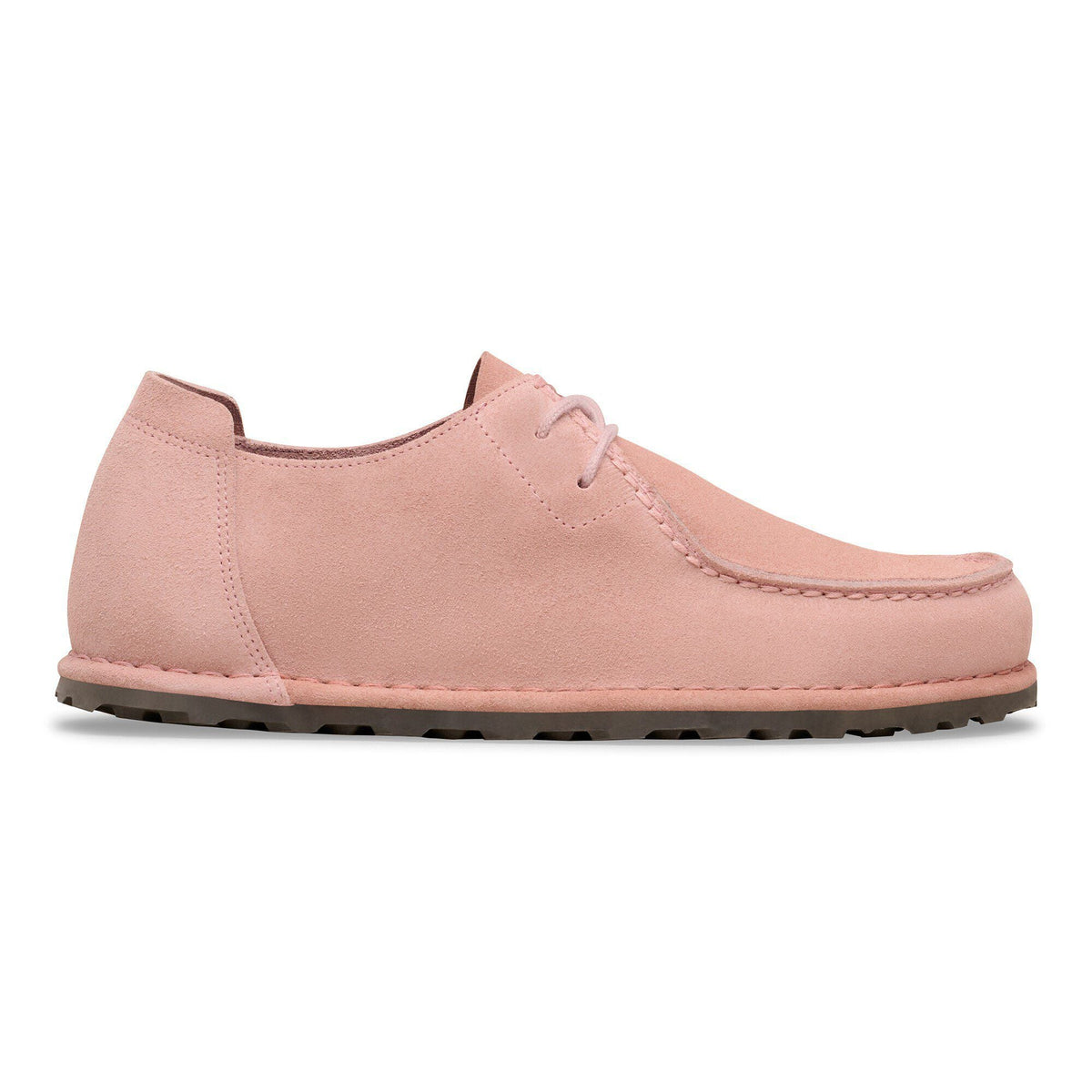 Utti Lace Suede Leather in Color Pink Clay | Birkenstock