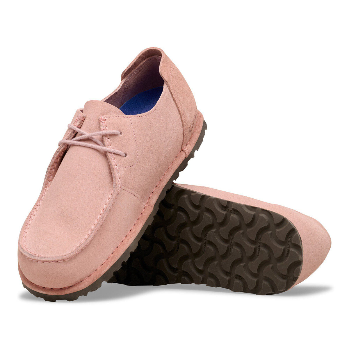 Utti Lace Suede Leather in Color Pink Clay | Birkenstock